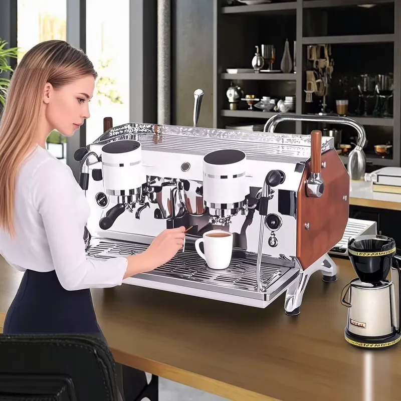 Espresso Machine Semi Auto - Machine à expresso commerciale multi-usages semi-automatique