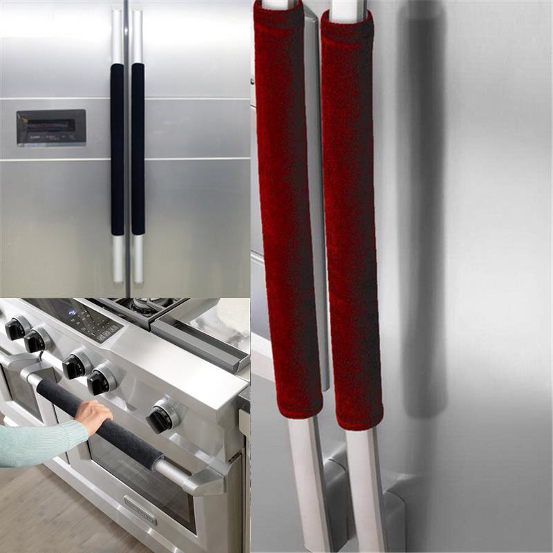 Kitchen Appliances With Red Knobs - Couvercle de poignée de porte de