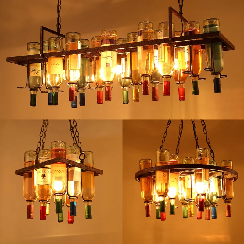 Kitchen Appliances With Red Knobs - Vintage bouteille de vin fer Led