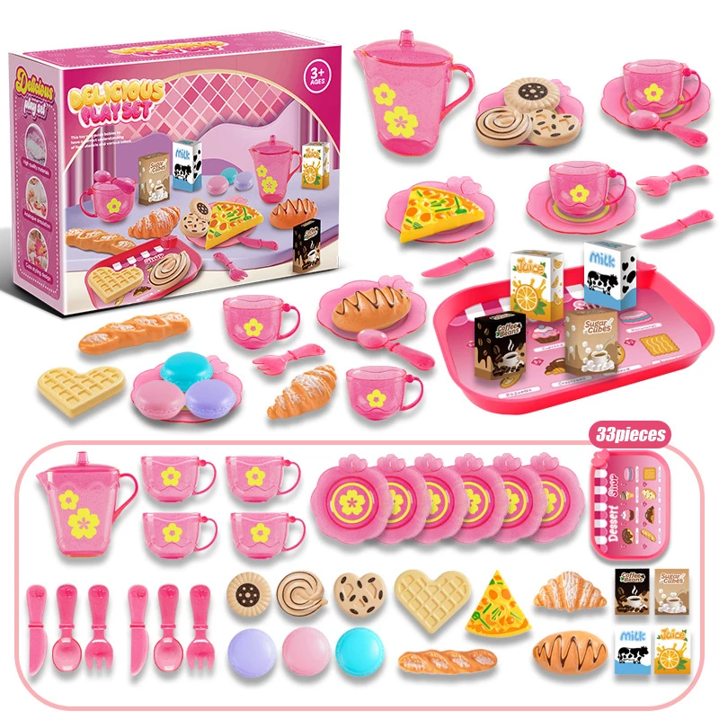 Kitchen Appliances For Kids - Service à thé jouet pour petites