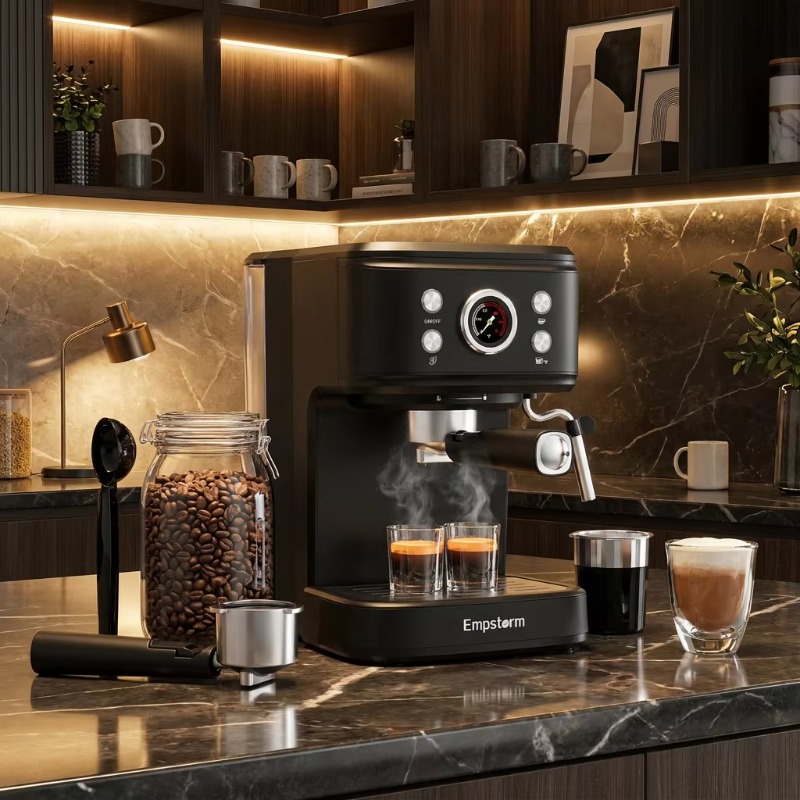 Espresso Machine Semi Auto - Machine à café expresso semi-automatique avec