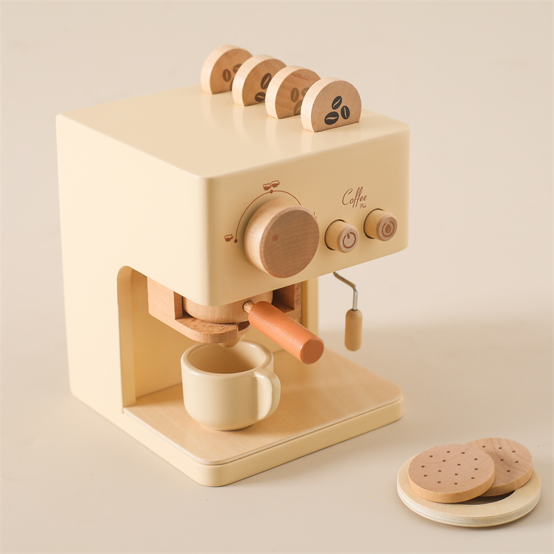 Kitchen Appliances For Kids - Ensemble de jouets Montessori en bois