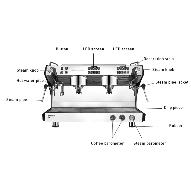 Machine à expresso semi-automa - Espresso Machine Semi Auto avis et prix