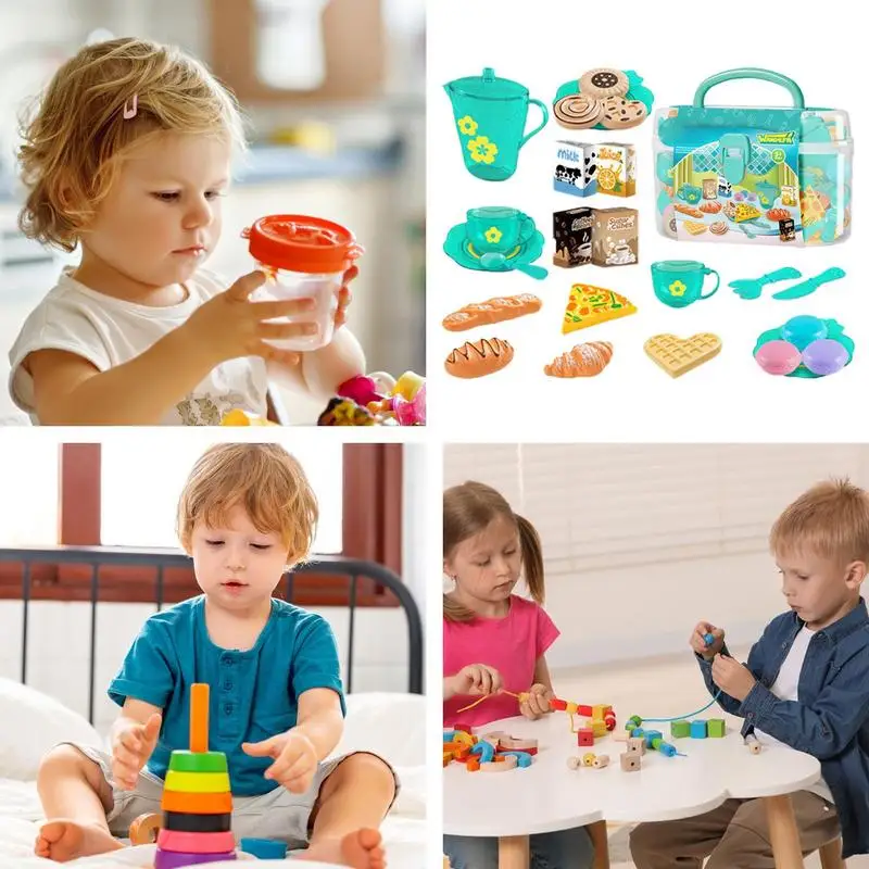 Service à thé jouet pour petit - Kitchen Appliances For Kids avis et prix