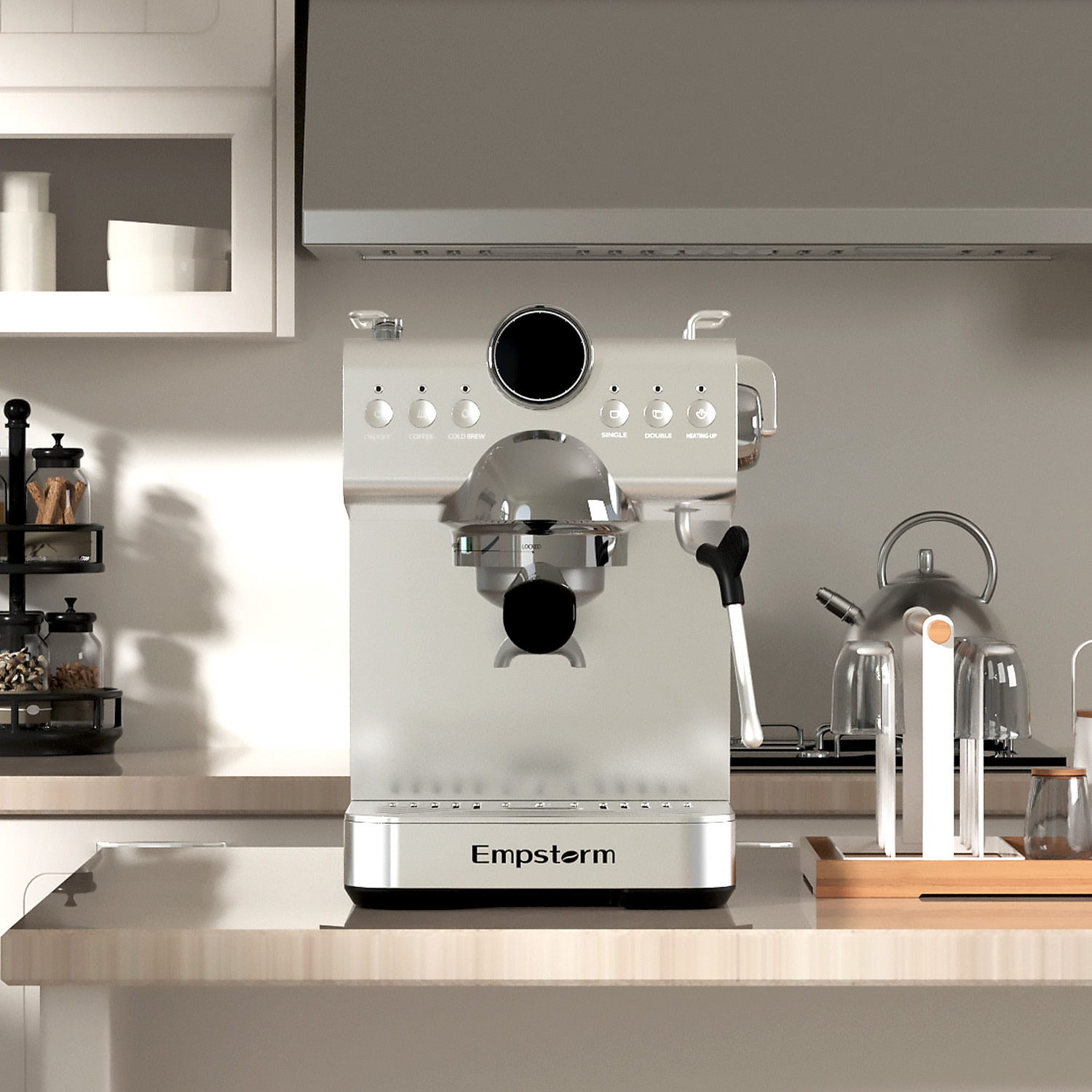 Empstorm CB1 Machine à café ex - Espresso Machine Semi Auto avis et prix